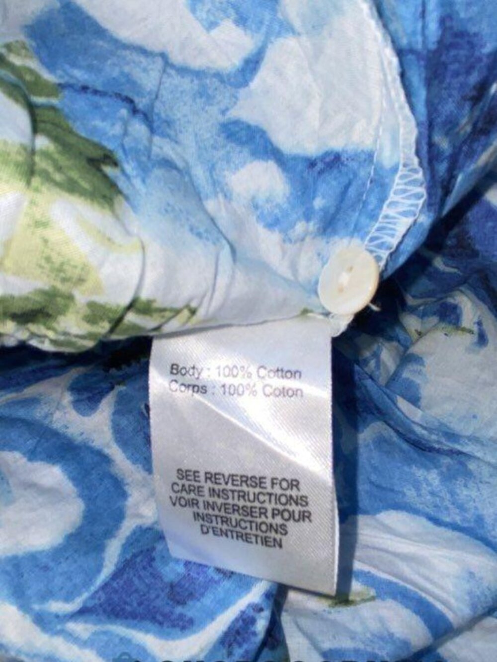 NWT Dress Addict Joba Blue Floral A-Line Midi Dress Size L XL - Picture 5 of 8